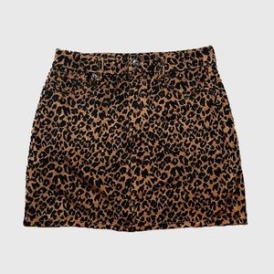 Vanilla Star Skirt Leopard Print